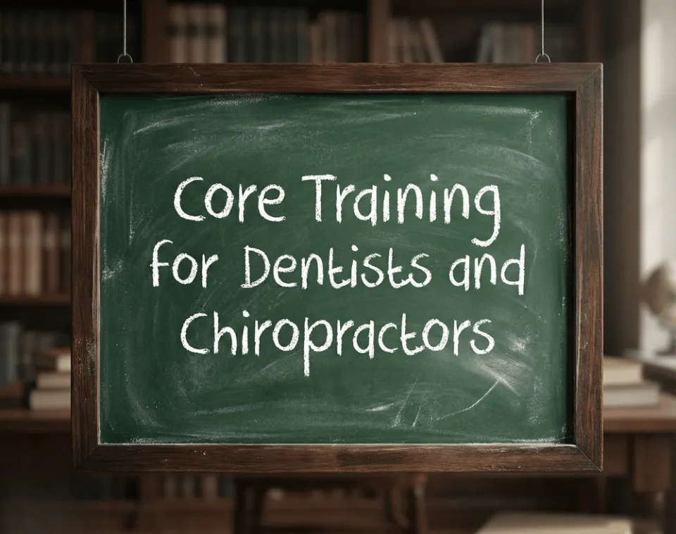 Core Training for Dentists and Chiropractors